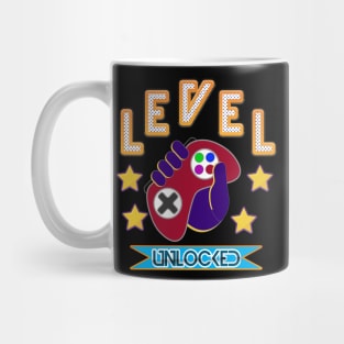 level up game unlocked unisex Mug